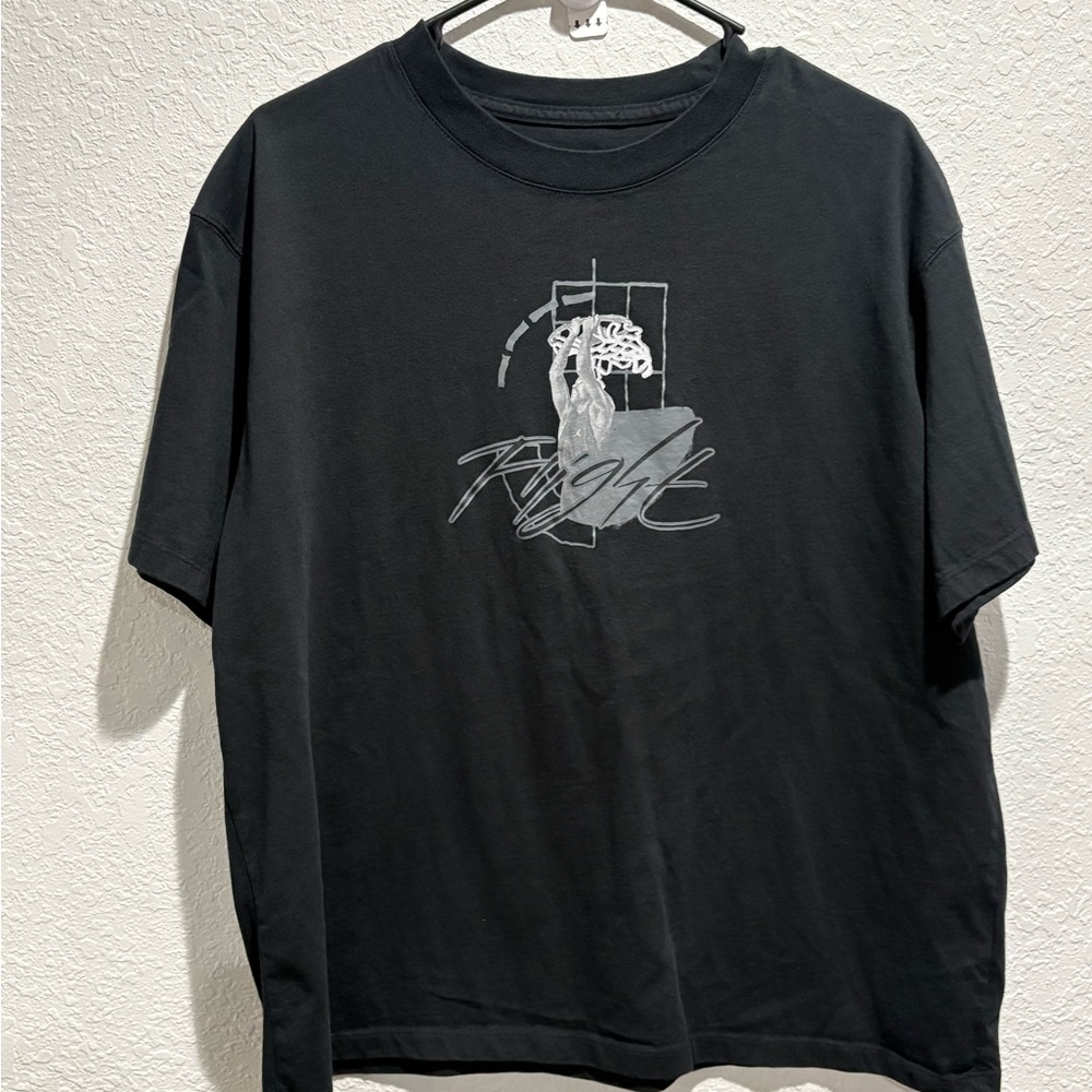 Air‎ Jordan Black Womens Shirt Size Large Loose Fit